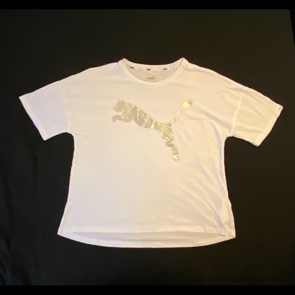 NWOT White Puma T-shirt